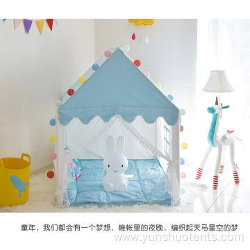 Indoor children's castle tent play house